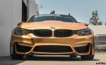 BMW M3 Sedan in Gold by EAS 2016 года